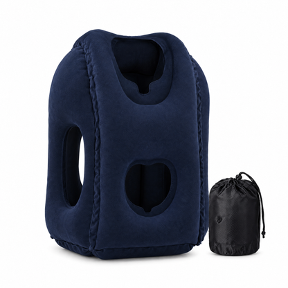 FlyEase Inflatable Airplane Sleep Pillow